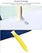 QWORK® Große Tragbare Badewanne 140cmX60cmX55cm, Erwachsene Klappbare Plastikwanne, Spa Badewanne, für Einweichbäder zu Hause