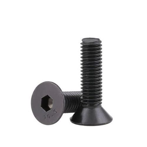 Pernos M3x45 mm avellanados negros para modelismo, impresoras 3D y proyectos de robótica