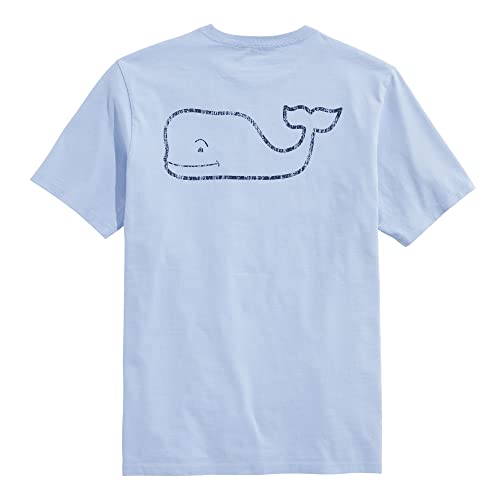 vineyard vines Men's Short-Sleeve Vintage Whale Pocket Tee