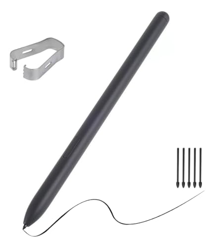 Caneta Touch S-Pen Para Galaxy Tab S6 Lite (Sm-P615 Sm-P620) C/Sensor Pressão + Pontas - Preto