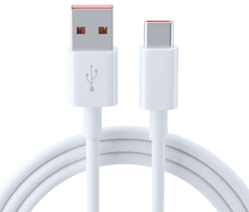 Image of HyperCharge USB-C 67W Fast Charge Cable with Quick Charge Support | 6A High-Speed Charging & Data Transfer | 1 Meter Cable for Mi & Xiaomi, Redmi, Poco & Type-C Devices