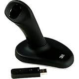 3M Ergonomic Wireless Mouse LARGE - USB - Black EM550GPL