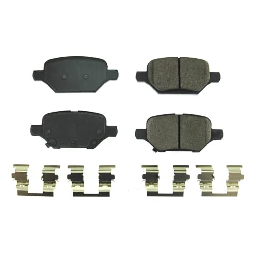 Image of PowerStop Rear Brake Pads for Buick Encore 2018-22 | Chevrolet Trax 2018-22 - Z17 Ceramic Brake Pads with Installation Hardware, 17-2168
