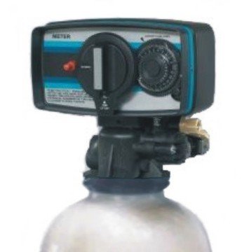 Ablandador de agua medidor con control Fleck 5600 Econominder 24000 granos miniatura 1