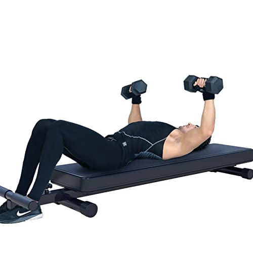 romeinse stoel Draagbare Platte Bank/Zitbank, Krachttrainingsmachines met Verdikt Gewatteerd Kussen, Rug/buik/taille Vetverbranding Machine - Image 4