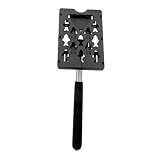 Gogogmee Teleskopstange Kartenhalter Auto Parkticketclip Kunststoff Stabil Sicher Kontaktlos Parken Verlängerbar für Maut Gebühren Zahlung Effizient für Büro Parkplatz