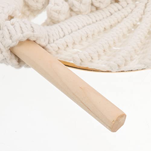 Tapisisserie murale hibou en macramé idée cadeau déco originale - 3