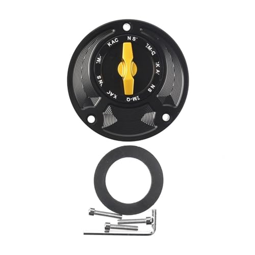 Bouchon réservoir carburant moto sans clé compatible pour MT07 MT09 YZF R6 FZ1 XJ6
