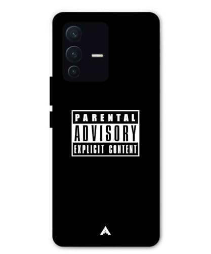 Image of Premium Explicit Case for Vivo v23 Pro Soft-Touch Metal TPU Back Cover, Shockproof, Designer, Aesthetic Mobile Phone Case (Glossy Finish)