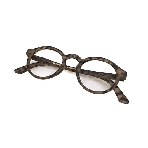Image of LONDON MOLE Graduate blue light glasses | Round panto-style blue blockers | Anti-eyestrain | Unisex | Spring Hinges