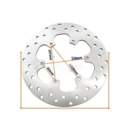 Disque de frein arrière contre les vibrations pour moto F650 F650GS F650CS