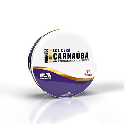 Cera de Carnaúba Premium Lc1 100g Lincoln