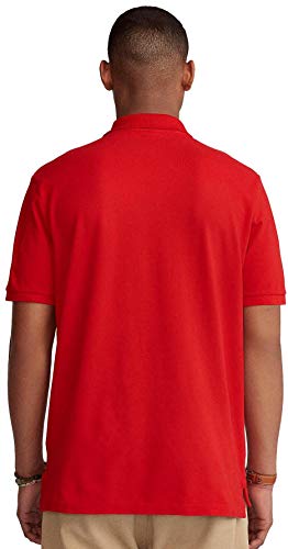 Image of Polo Ralph Lauren Men's Big and Tall Short Sleeve Pima Soft-Touch Polo Shirt (1X Big, BasicRed)