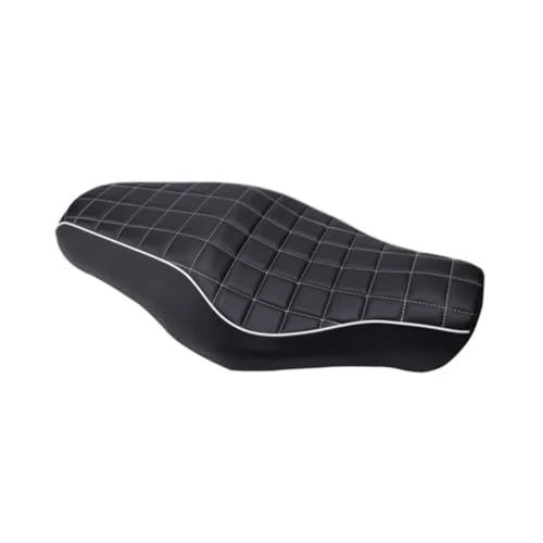 Asiento café racer retro para motos Honda CG CB750 CB400 estilo joroba negro