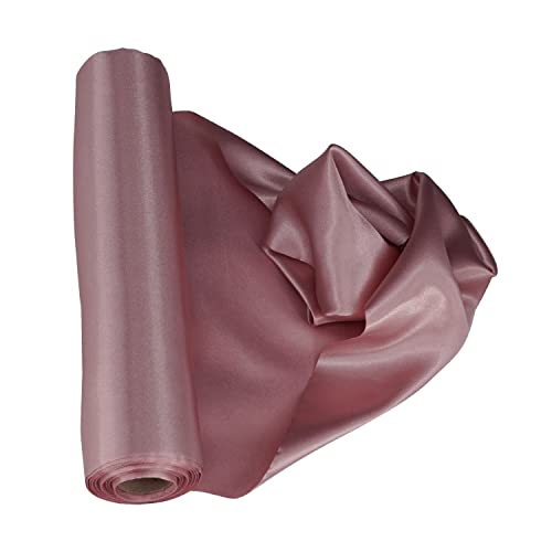 Trimming Shop Rose Gold Satin Fabric Roll, 20m x 29cm