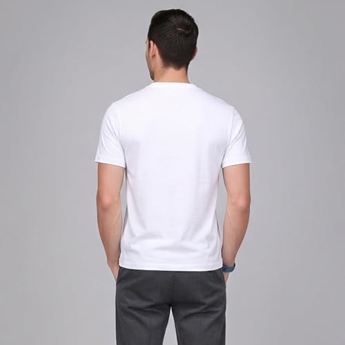 Image of AMUL COMFY Men's Cotton Plain Round Neck Half Sleeve Casual T-Shirts