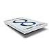 Kantu 2113030 Aragon Ceramic Tile Address Number 8, 3.5 in. x 5.5 in., Blue, Each