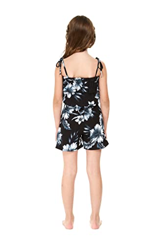 Image of Hawaii Hangover Family Matching Hawaiian Clothes, Midnight Bloom | Family matching Hawaiian outfits, Midnight Bloom, lightweight rayon, machine washable, tropical floral print, luaus, cruises