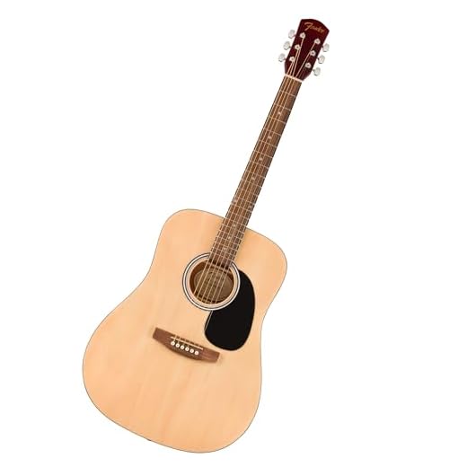 Fender FA-25 Dreadnought Acoustic Guitar, Beginner Guitar, with 2-Year Warranty, Includes Free Lessons, Natural