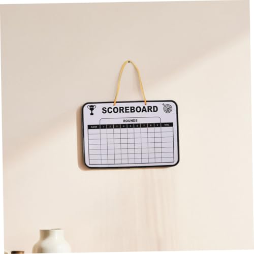 Tablero de puntuación para golf doble cara UKCOCO 2 piezas miniatura 4