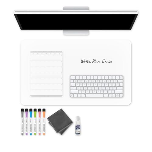 loukin Dry Erase Silicone Desk Mat, 23.6