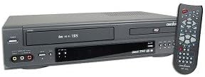 CineVision DVD+VCR Dual Deck Combo Player