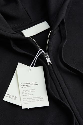 Image of Men's Hoodie for Winter Wear | Full Sleeves Casual Zipper Jacket | Oversized Hoody Cotton Blend