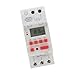 Akozon TM919BK 85~265V AC 30A LCD 7 Days Programmable Digital Timer Switches for IndoorOutdoor Lights, Appliances and Electrical Outlets