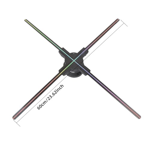 Image of Missyou 3D Hologram Fan Projector with APP+Bluetooth+Remote+WIFI