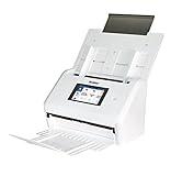 Avision AN335WL Stand-Alone A4 Dokumenten Scanner mit Bildprozessor VM3 I 10 92cm (4 3) Touch Display 40ppm/80ipm 50 Seiten ADF USB 3.2 WLAN Ethernet Scan to USB ISIS/Twain Treiber Weiss