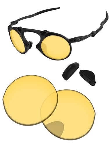 Image of Replacement Lenses for Oakley Madman OO6019 42mm Sunglass - Precision Fit, UV Block & Impact Resistant