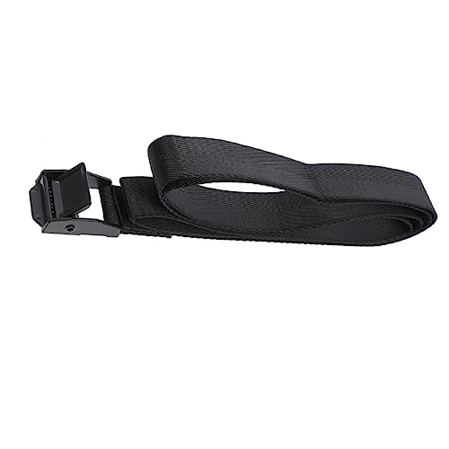 MAGICLULU Heavy Duty Tie Down Strap Secure Cargo Lashing Strap for Trailers Trucks Motorcycles and Boats Black Webbing for Luggage and Household Goods