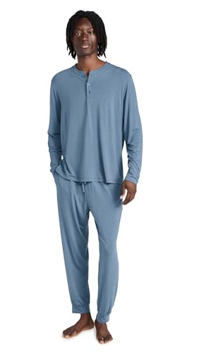 Image of Eberjey Henry Men's Jersey Modal PJ Set