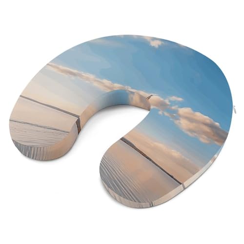 Almohada viaje espuma viscoelástica 30 cm x 25 cm miniatura 6