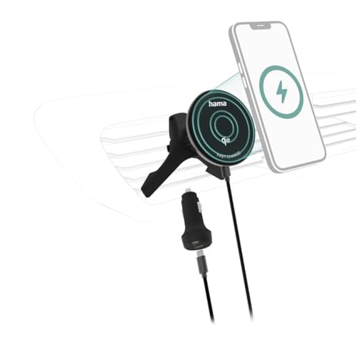 Chargeur sans fil voiture Hama 15W pour vos trajets quotidiens et voyages connectes