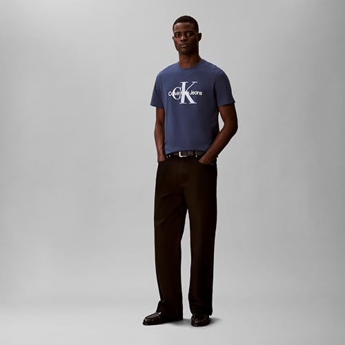 Image of Calvin Klein Men's Monogram Logo Crewneck T-Shirt