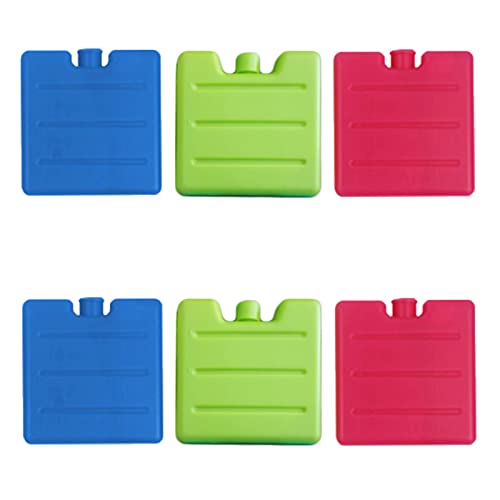 6 blocs congélateurs Mini boîte à cristaux Cover