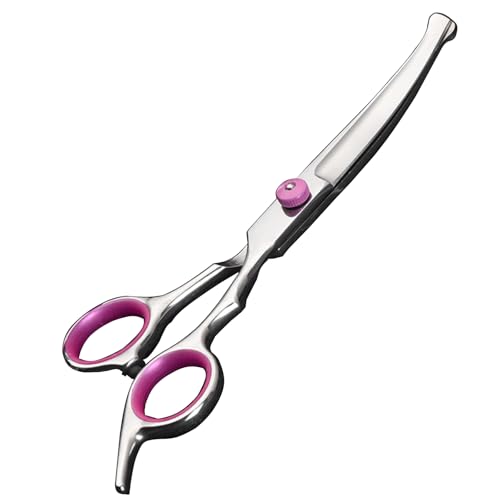 Dog Grooming Scissors,with Safety Round Tips Stainless Steel Pet Grooming Scissors for Dogs, Cats and Other Animals