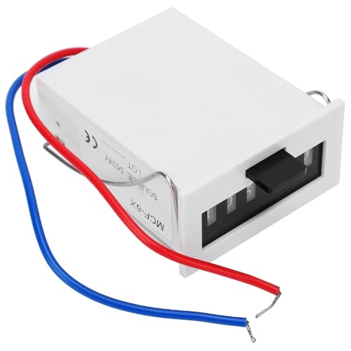 Contador Digital De Impulsos Electromagnéticos, 24 V Cc Contador De Pulso Electrónico Contador De Pulso De, Contador De 6 Dígitos 0~999999 Rango Contador De Señal De Pulso Contador