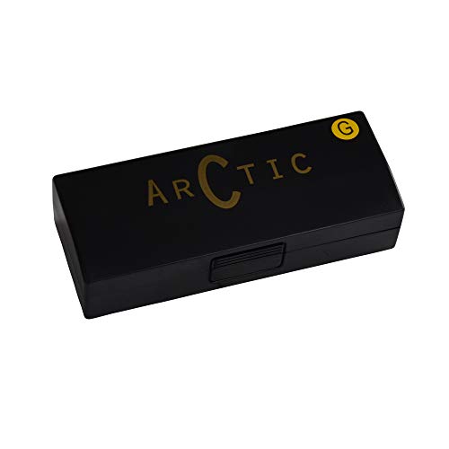 Image of ARCTIC AR-HA-10G G Scale 10-hole /20 tones Premium Harmonica /Mouth Organ with Case and Cloth for Professional and Amateurs. Ultra premium finish and durable built