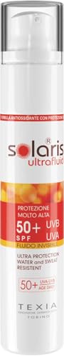 Solaris Ultrafluid, Prevenzione attinica affidabile, Emulsione fluida viso con protezione molto alta; protezione delle pelli molto chiare e sensibili,
