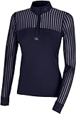 Type de sport : équitation Pikeur Womens Blouse 529000 204 - Night Blue Womens Size - 42