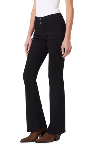 WallFlower Women's Sassy Flare High-Rise Insta Soft Juniors Jeans