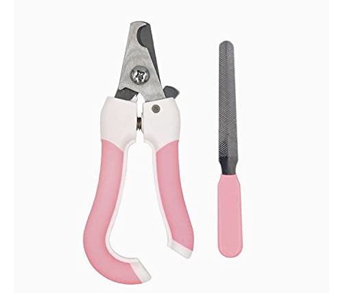 KUTKUT Pets Nail Clippers, Dog & Cat Nail Clippers & Trimmer with Safety Guard Free Nail File, Sturdy Non Slip Handles, Best Safe at Home Grooming (Size: L) (B097TMX1CV) Amazon Price History, Amazon Price Tracker