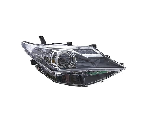 EDA PREMIUM carro Faros delanteros, Lámpara delantera Derecha 8113002J60 adecuado para TOYOTA AURIS E18 2013 2015, con servomotor para reg. alcance luces, HIR 2, CEE, con luz diurna (LED)