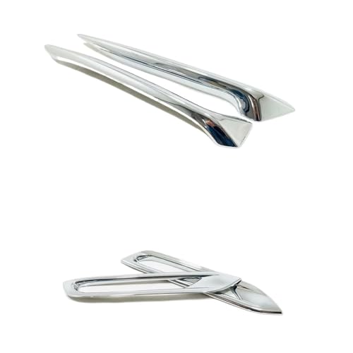 Paupières de phare pour Qashqai J11 2018 2019 et garnitures chromées