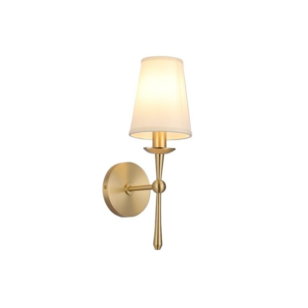 ZENY896V Bedroom Copper Living Room Background Wall Lamp Luxury Bedroom Study Personality Staircase Aisle Wall Sconce