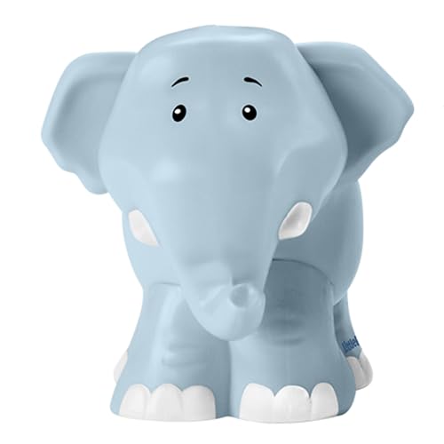 Fisher-Price Pieza de repuesto Little People Bible Story Noah's Ark Playset HNG03 - Figura de elefante azul de repuesto