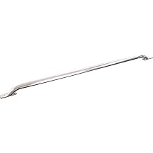 TrailFX D0002S Truck Bed Rails Fits Chevrolet Silverado 1500 5.7 Foot Bed 2014-2018 Steel 2 Inch Polished Stainless Steel Bed Rail, Stake Pocket Mount