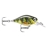 Rapala - X - Light Kurbel Mid Runner Fischereiköder Kunststoffkonstruktion - Köderböden Wasser - Schwimmtiefe 1,8 m - Größe 3,5 cm / 4g - Made in Estland - Live Barch